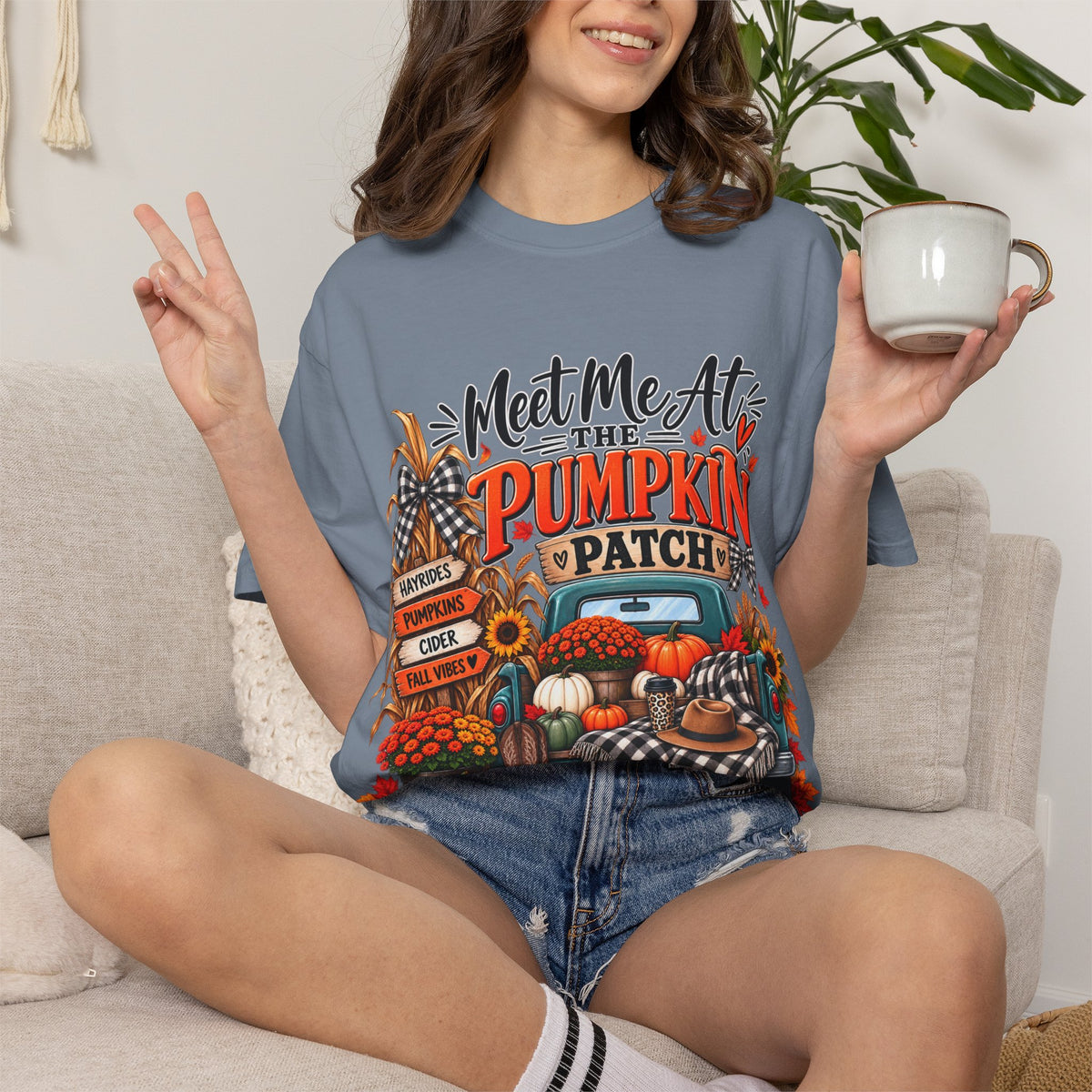 Meet Me at the Pumpkin Patch Shirt | Cute Fall Graphic Tee