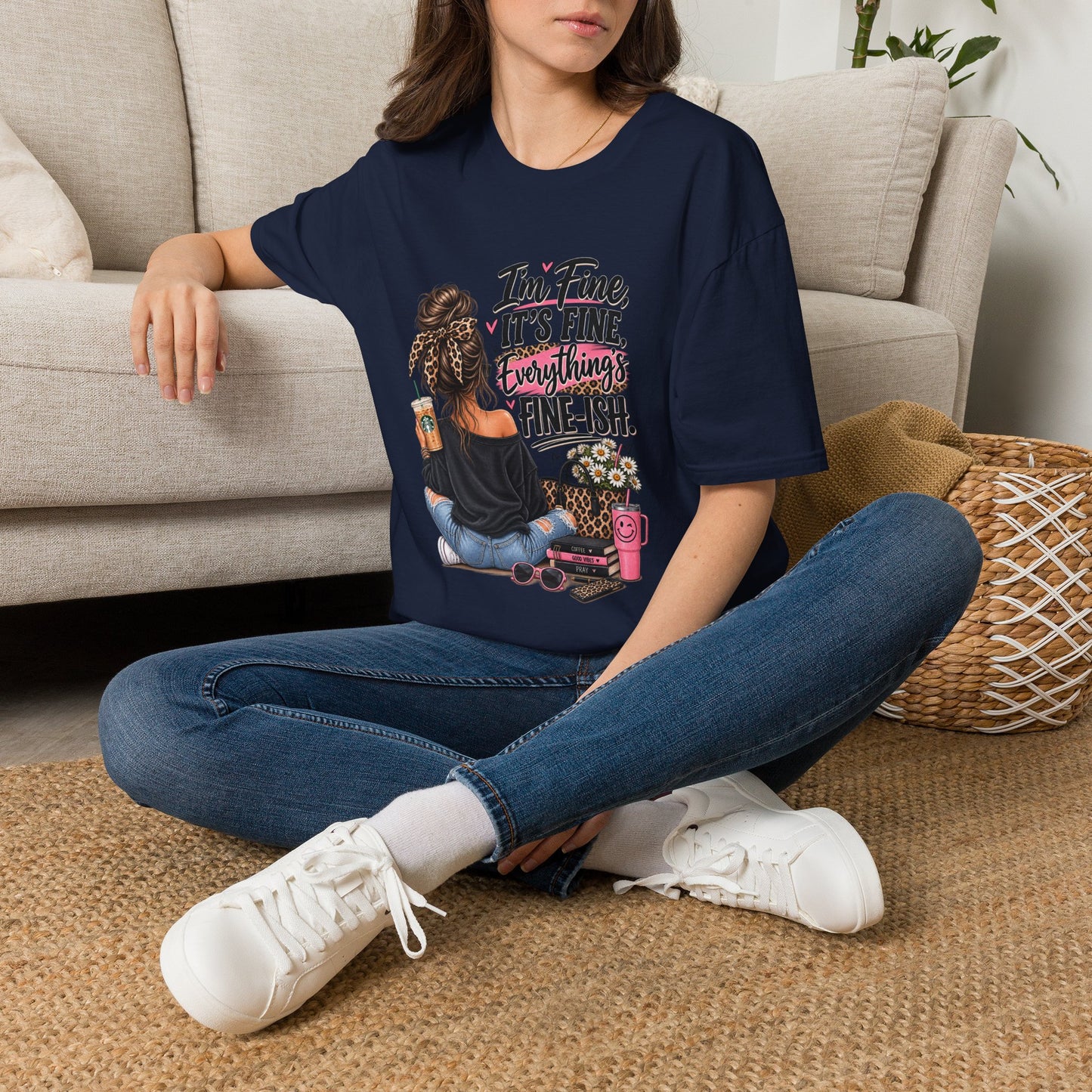 I'm Fine It's Fine Everything's Fine-ish T-Shirt