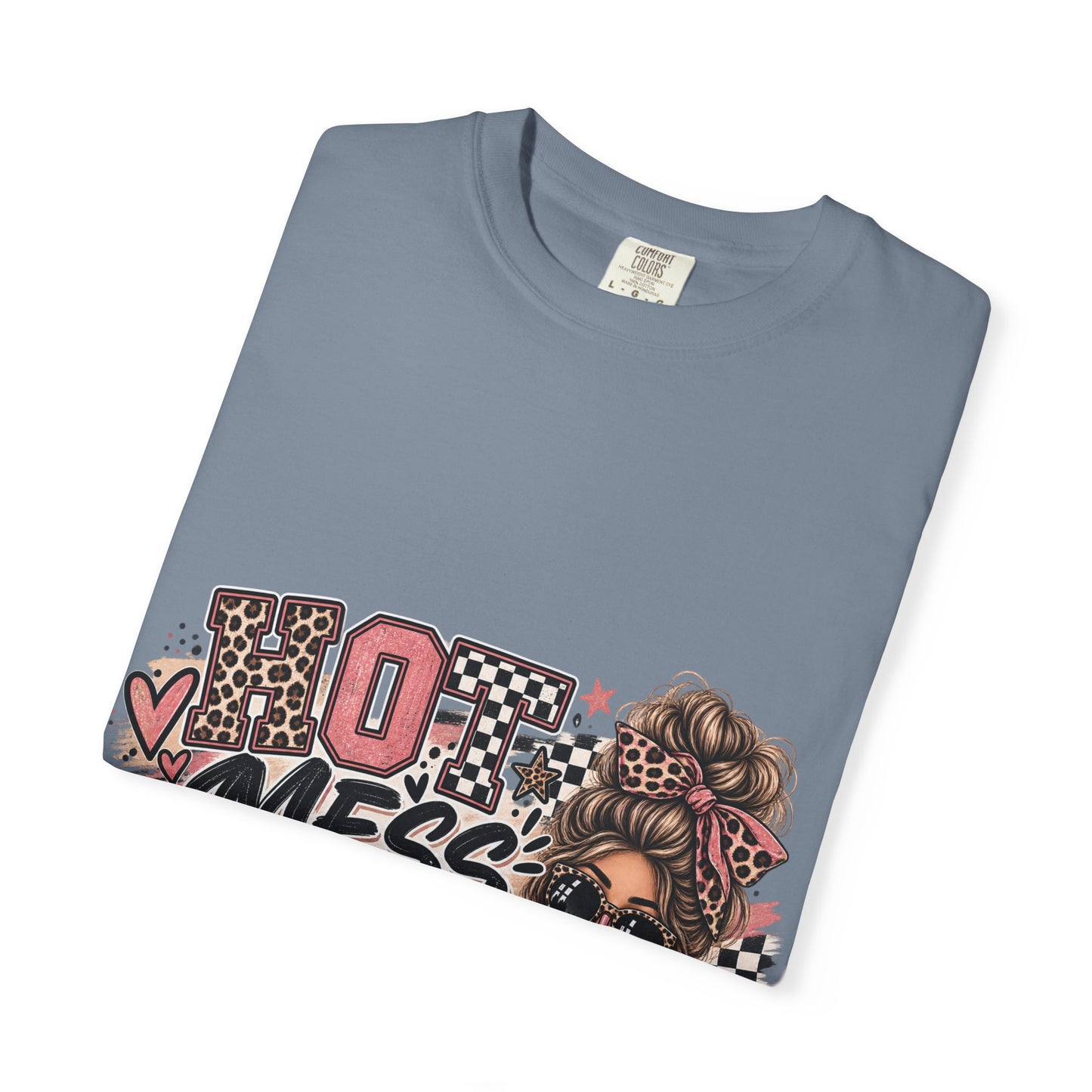 Hot Mess Mama Graphic Tee – Funny Mom Life Shirt
