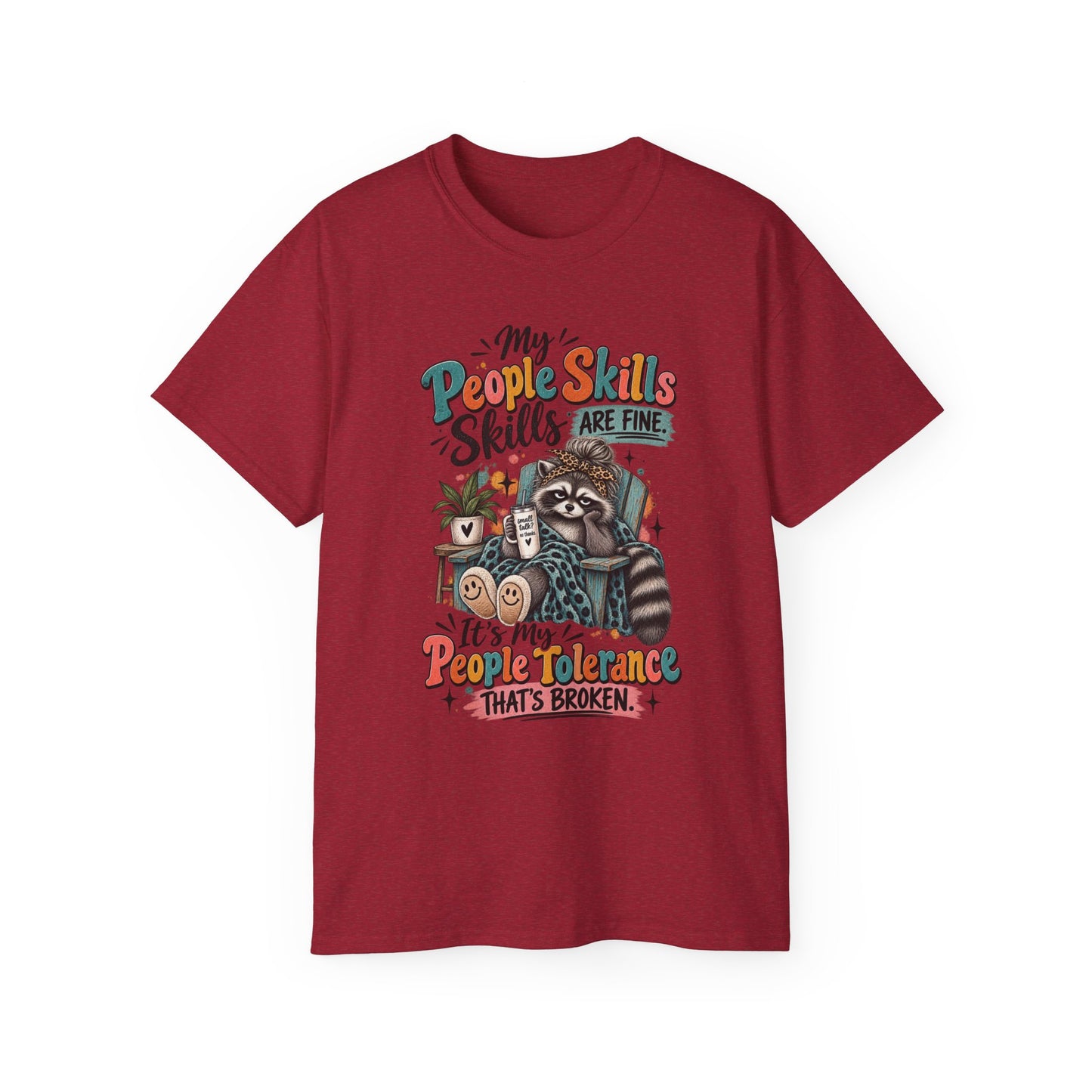 My People Skills Are Fine Sloth Shirt | Funny Graphic Tee