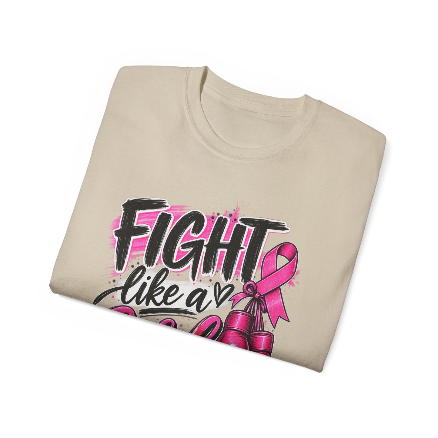 Fight Like a Girl Breast Cancer Awareness T-Shirt