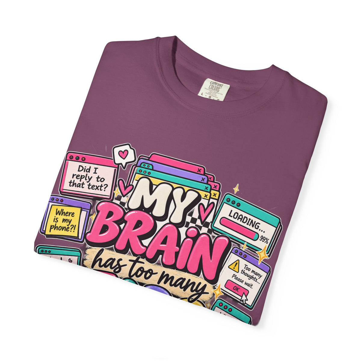 Too many tabs open… and we're not talking about the computer. 😂