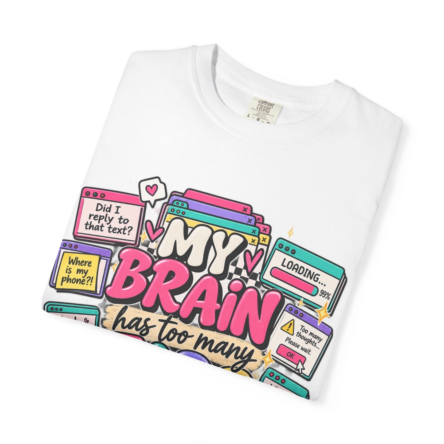 Too many tabs open… and we're not talking about the computer. 😂