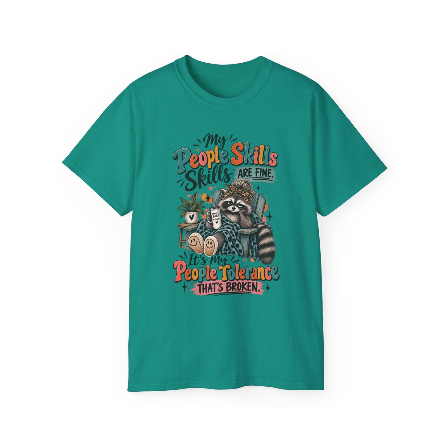 My People Skills Are Fine Sloth Shirt | Funny Graphic Tee