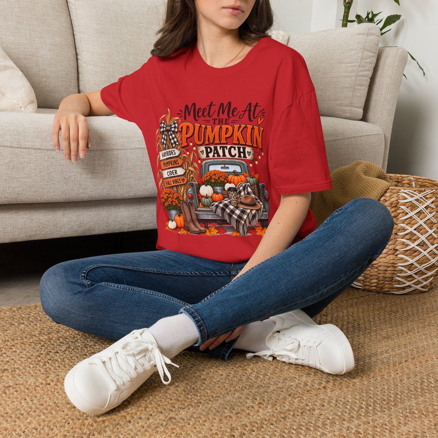 Meet Me at the Pumpkin Patch Shirt | Cute Fall Graphic Tee