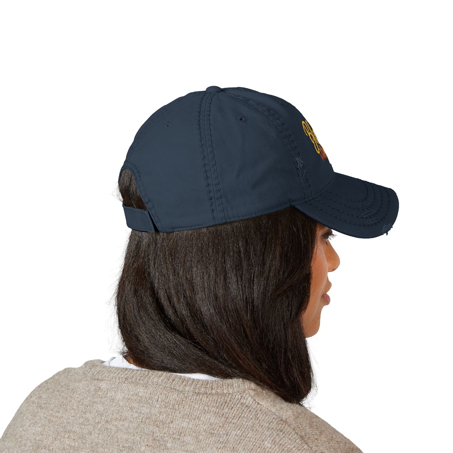 Distressed Dad Hat (Blessed)