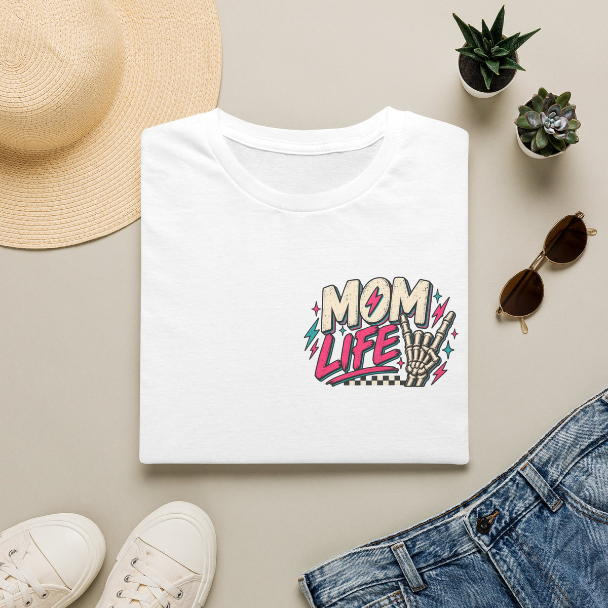I Have It All Together Mom Life Front & Back Graphic Tee