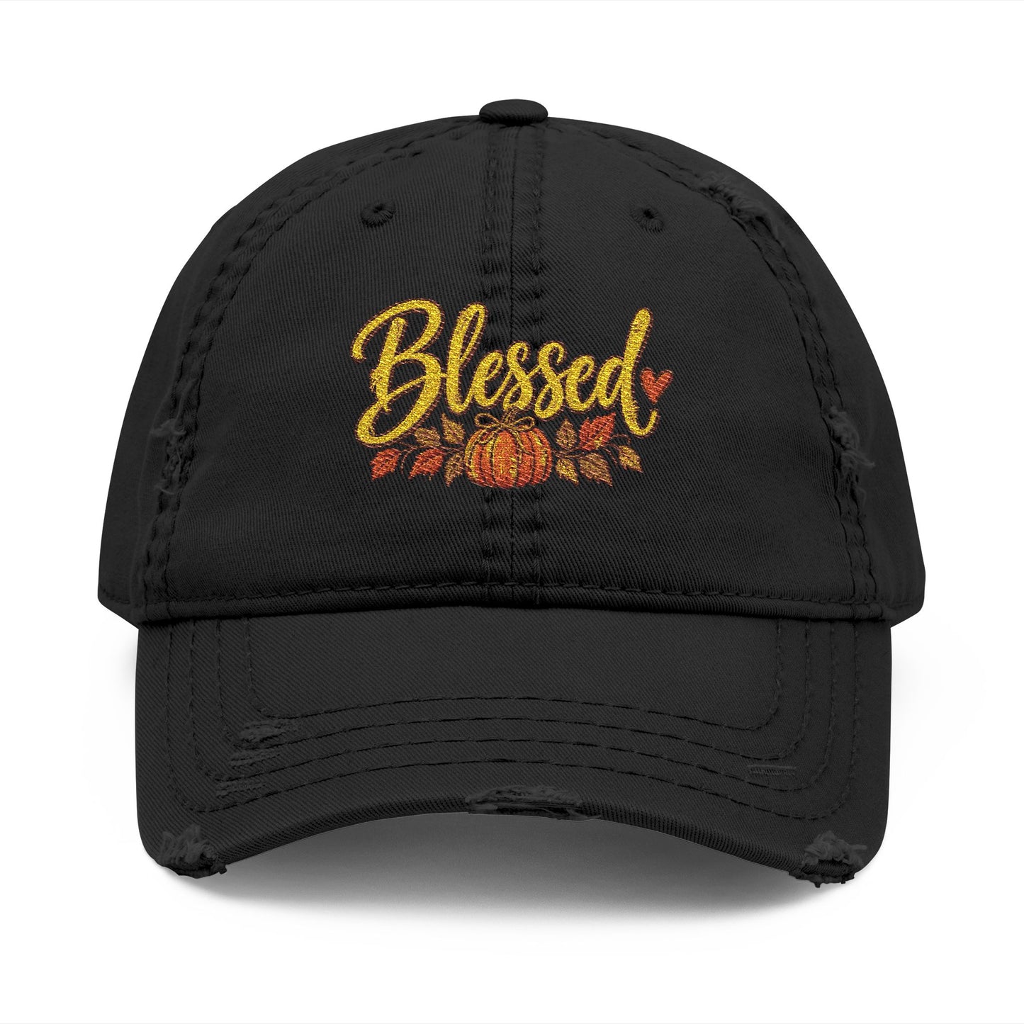 Distressed Dad Hat (Blessed)