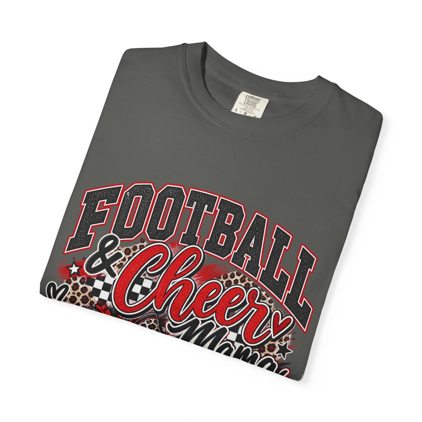 Football & Cheer Mama Game Day Graphic Tee