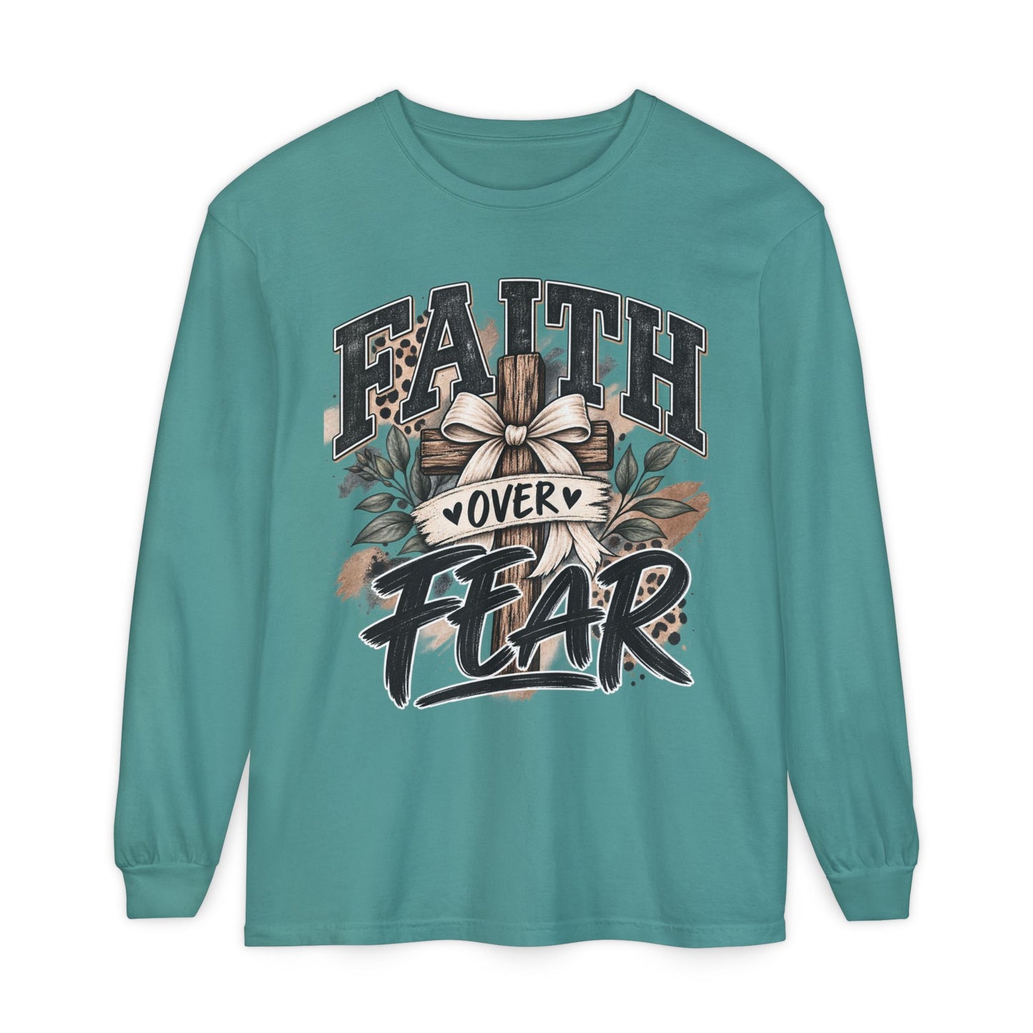 Faith Over Fear Long Sleeve Tee