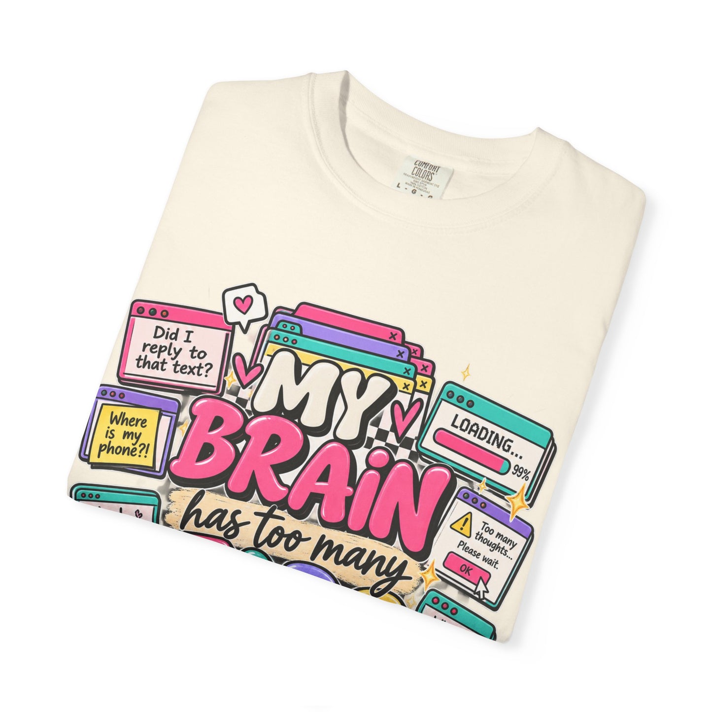 Too many tabs open… and we're not talking about the computer. 😂