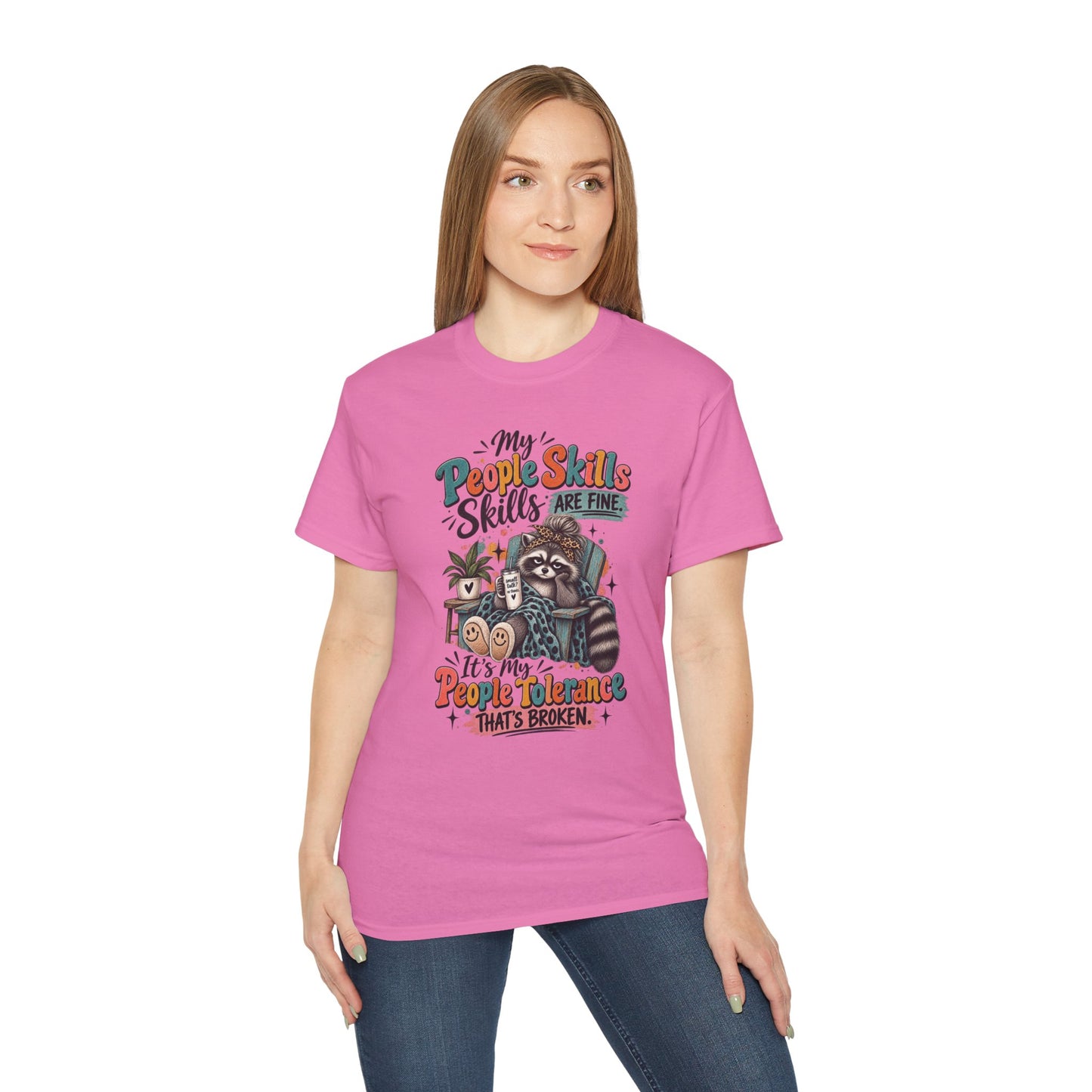 My People Skills Are Fine Sloth Shirt | Funny Graphic Tee