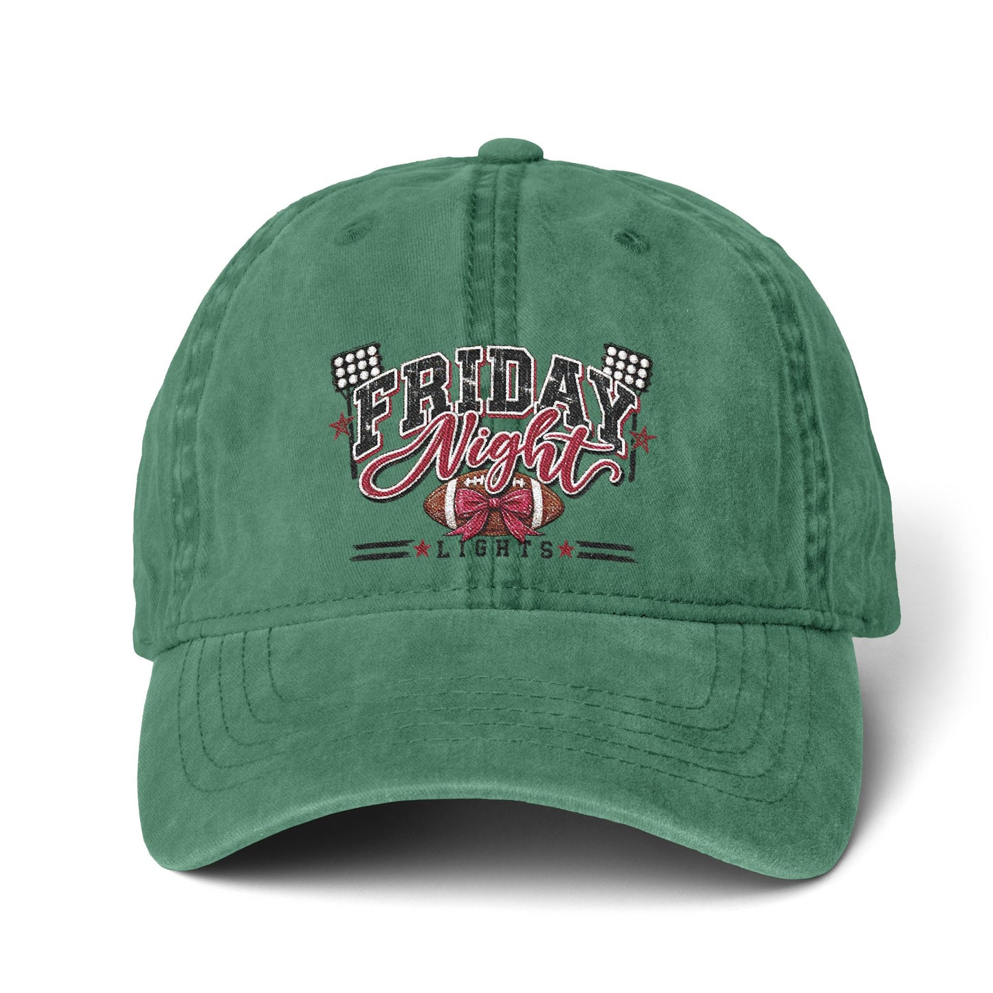 Women's Pigment-Dyed Cap with Fashion Undervisor (Embroidery)