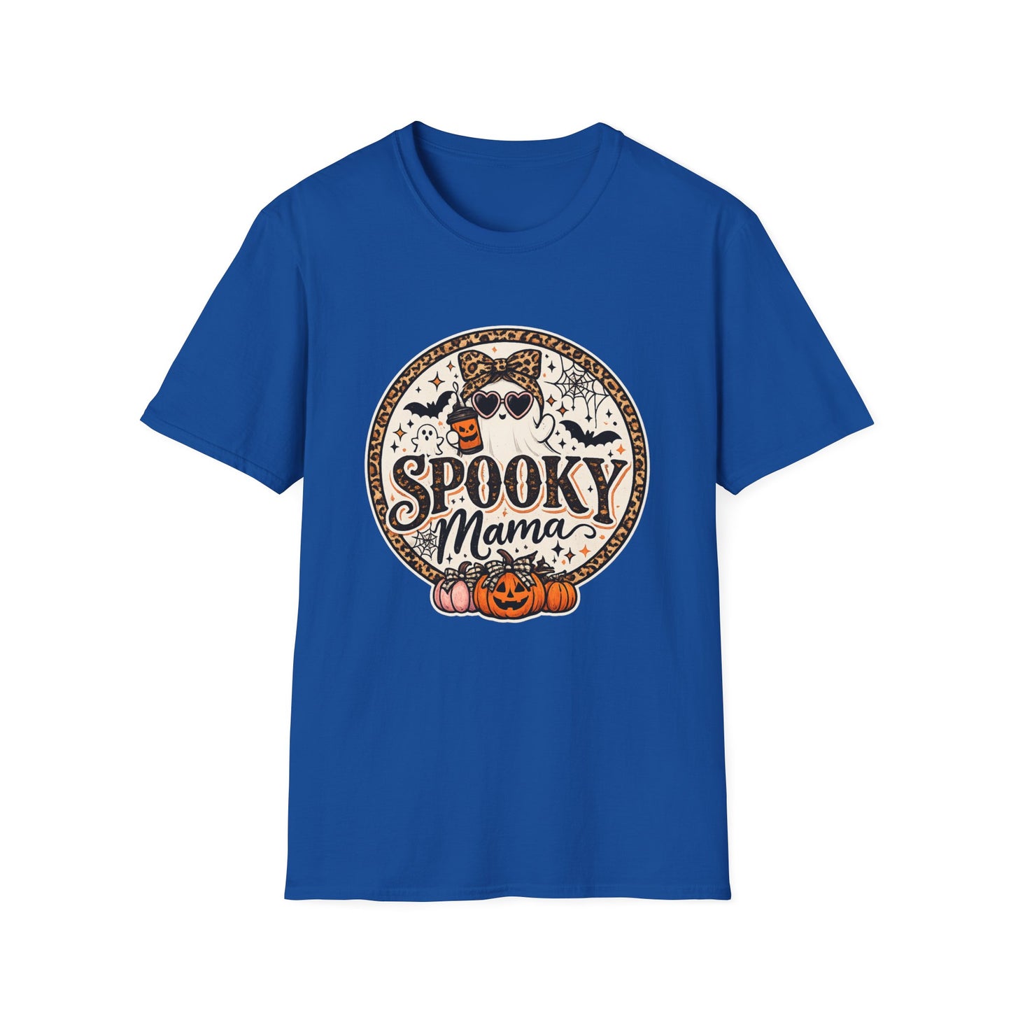 Spooky Mama T-Shirt — Halloween Ghost Graphic Tee