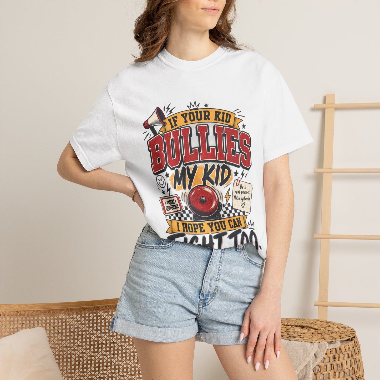 If Your Kid Bullies My Kid Graphic Tee – Anti-Bullying Parent Shirt