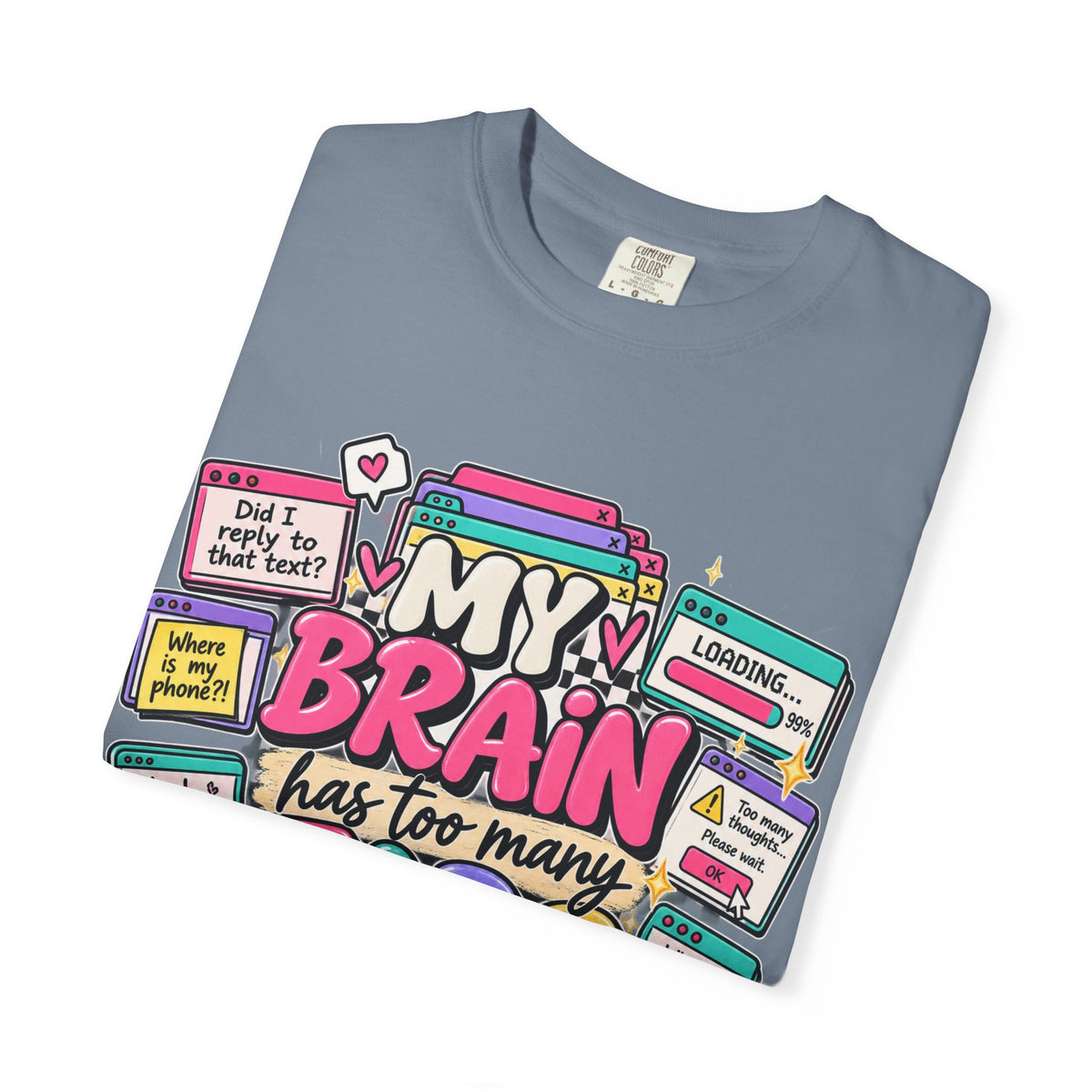 Too many tabs open… and we're not talking about the computer. 😂