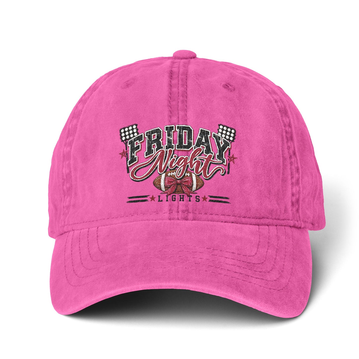 Women's Pigment-Dyed Cap with Fashion Undervisor (Embroidery)