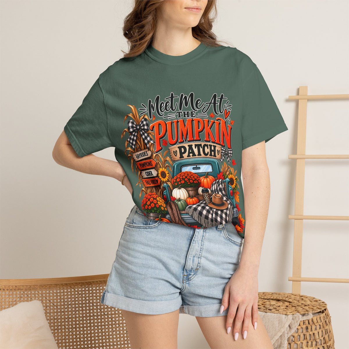 Meet Me at the Pumpkin Patch Shirt | Cute Fall Graphic Tee