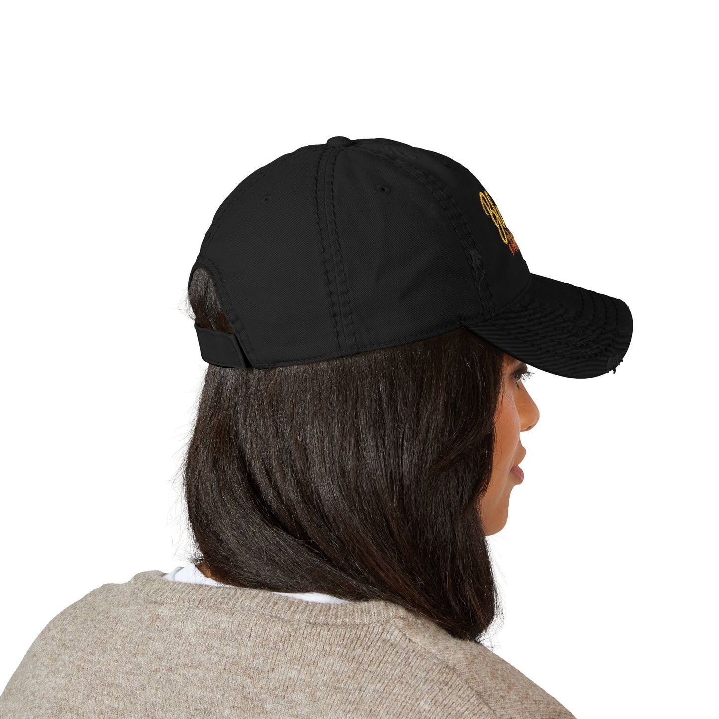 Distressed Dad Hat (Blessed)