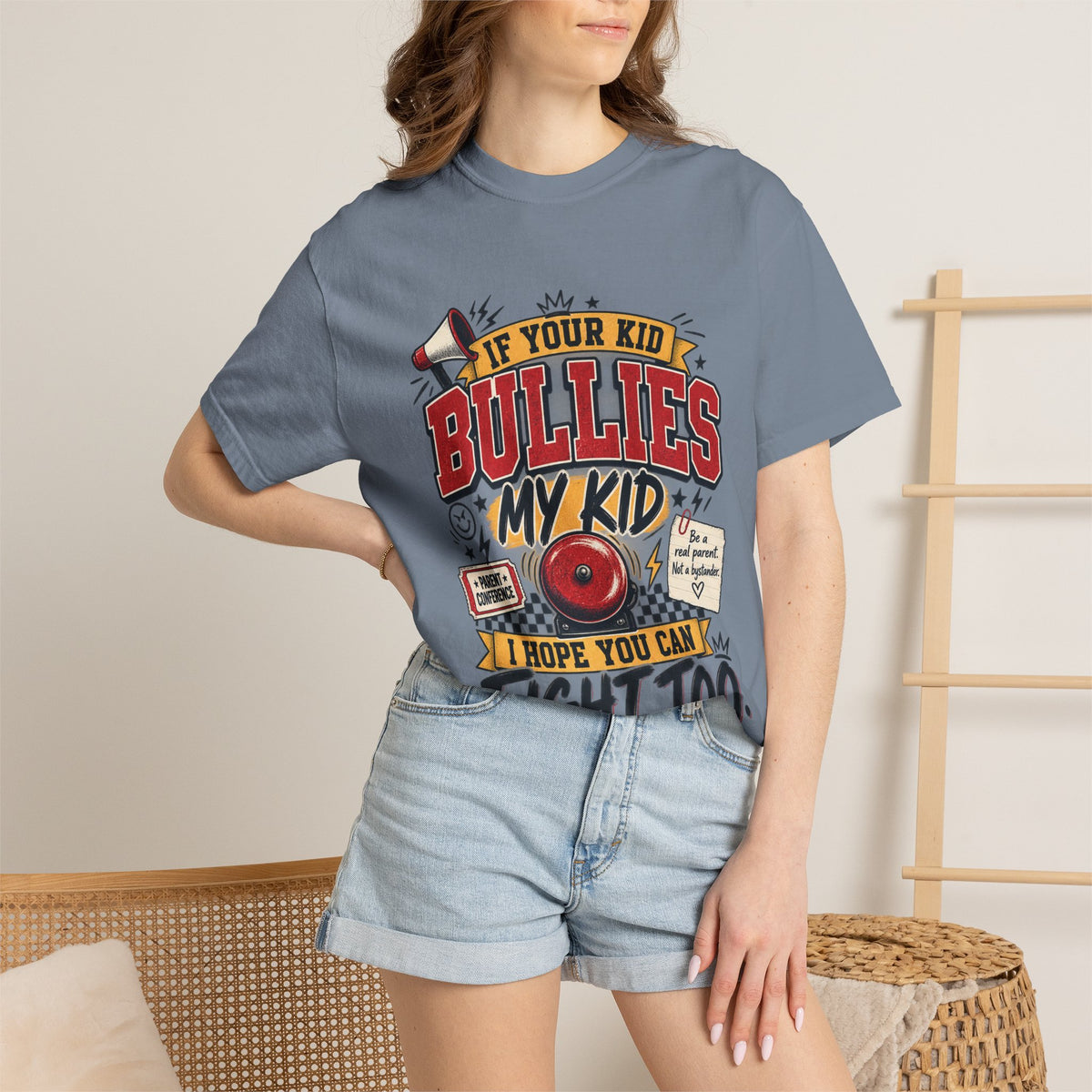If Your Kid Bullies My Kid Graphic Tee – Anti-Bullying Parent Shirt