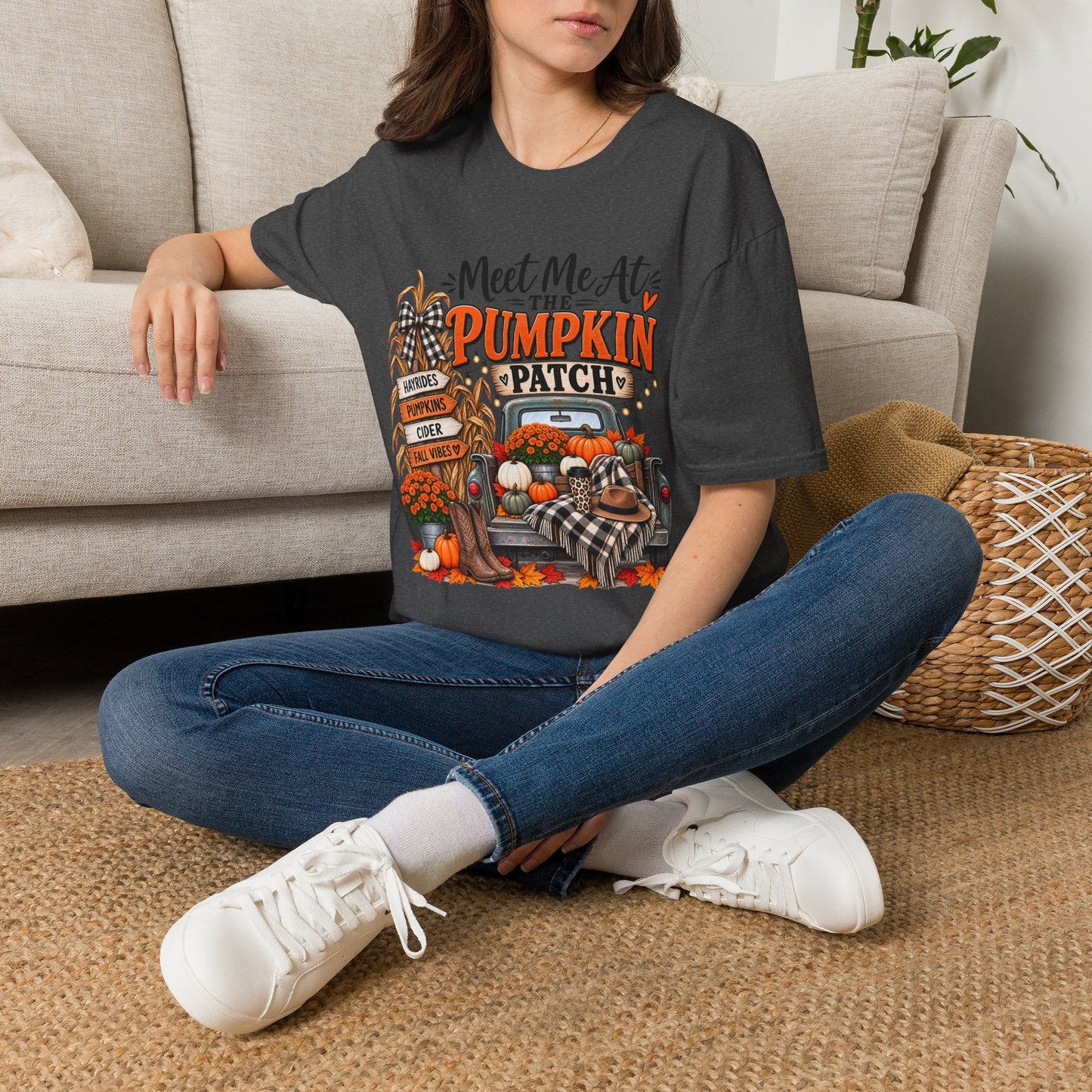 Meet Me at the Pumpkin Patch Shirt | Cute Fall Graphic Tee