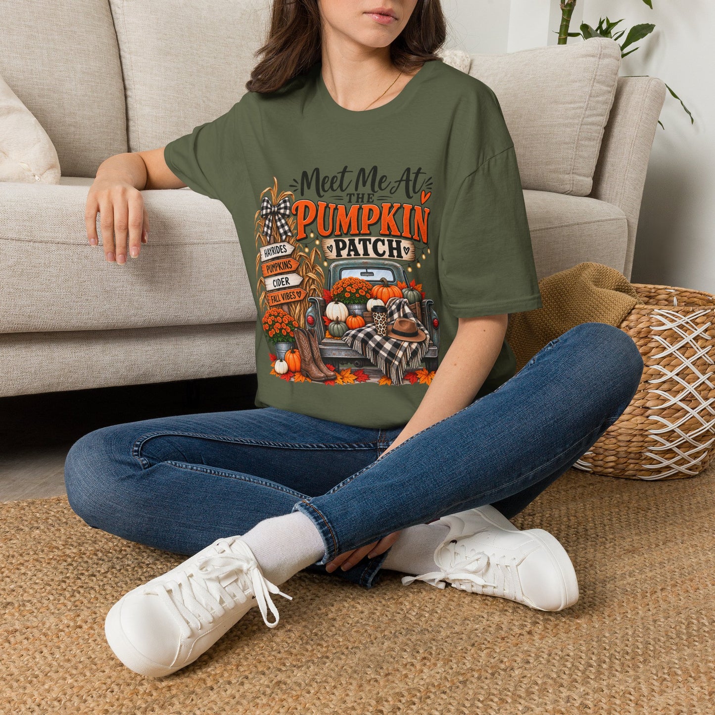Meet Me at the Pumpkin Patch Shirt | Cute Fall Graphic Tee