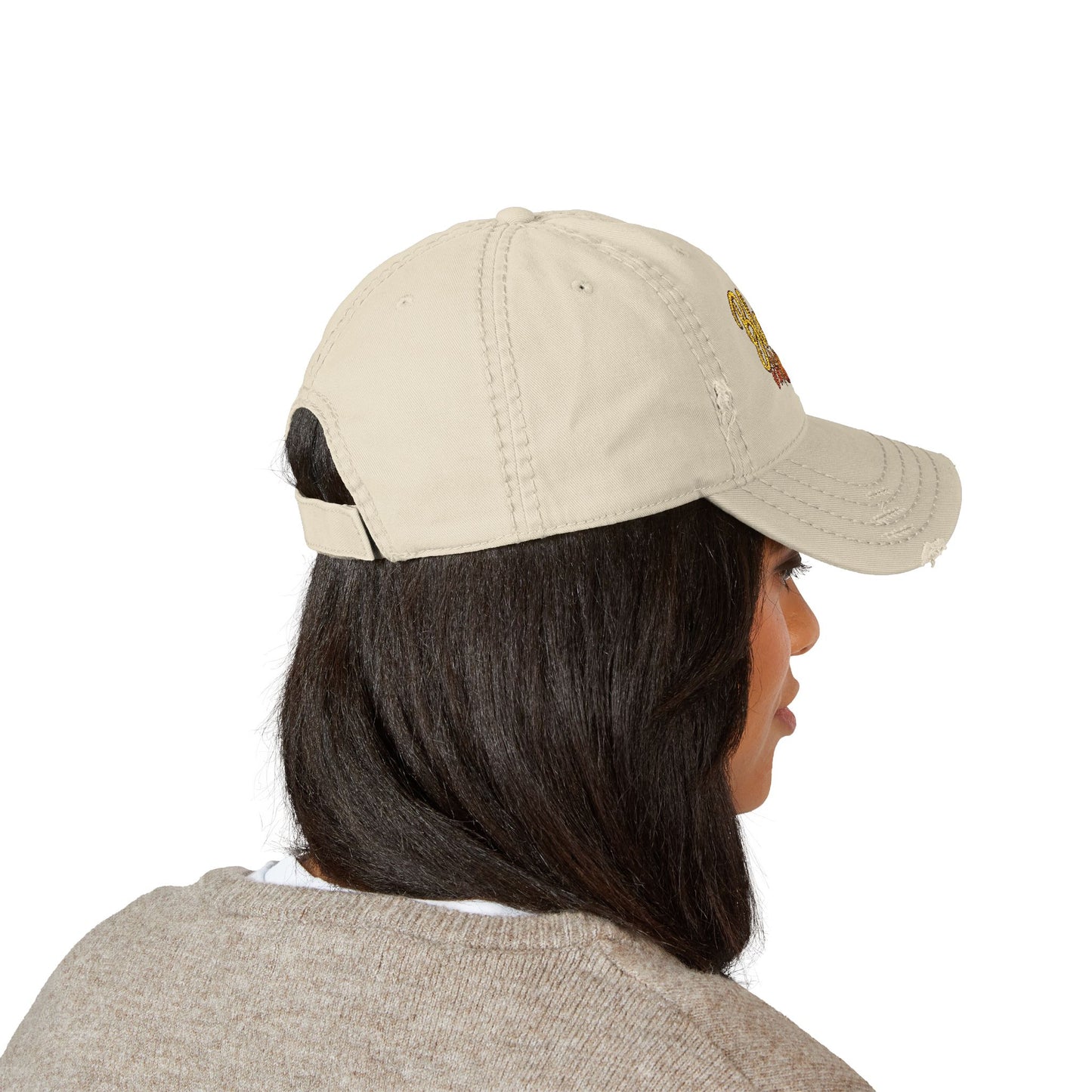 Distressed Dad Hat (Blessed)