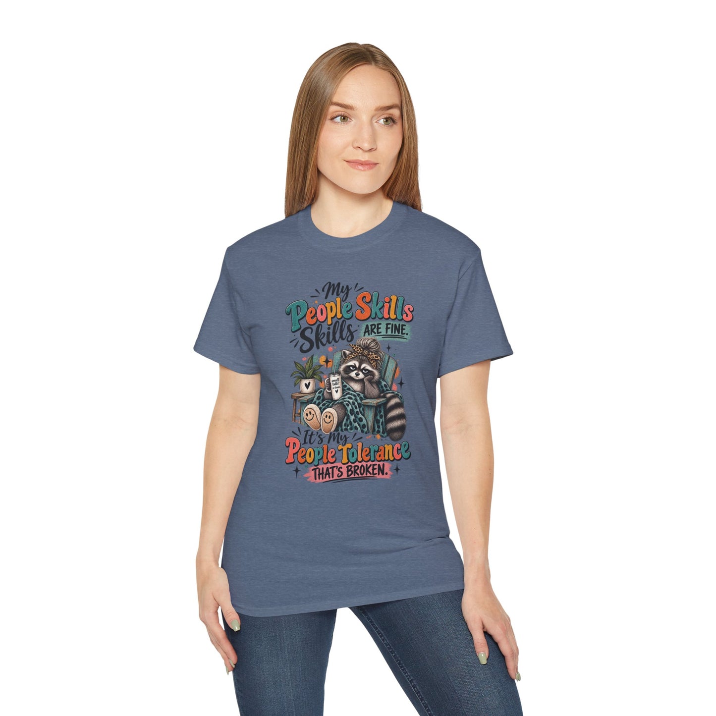My People Skills Are Fine Sloth Shirt | Funny Graphic Tee