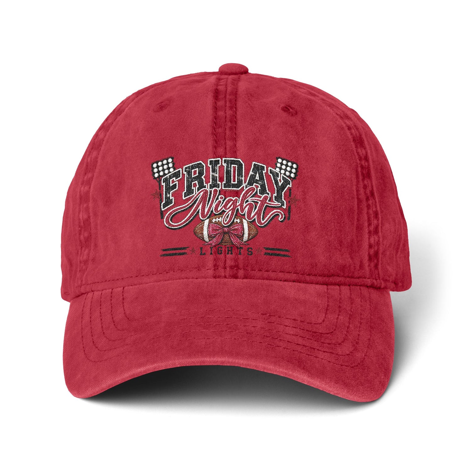 Women's Pigment-Dyed Cap with Fashion Undervisor (Embroidery)