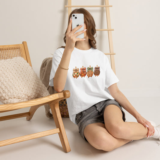 Pumpkin Trio Shirt | Cute Fall Graphic Tee
