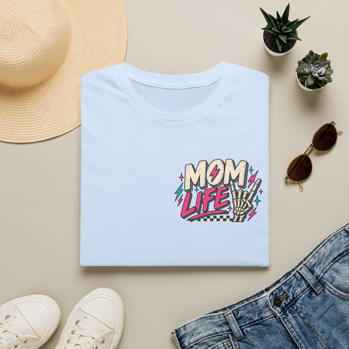 I Have It All Together Mom Life Front & Back Graphic Tee