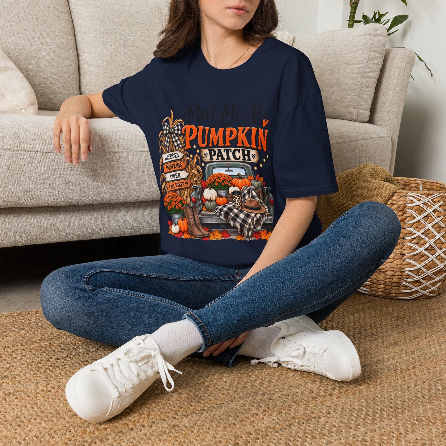 Meet Me at the Pumpkin Patch Shirt | Cute Fall Graphic Tee