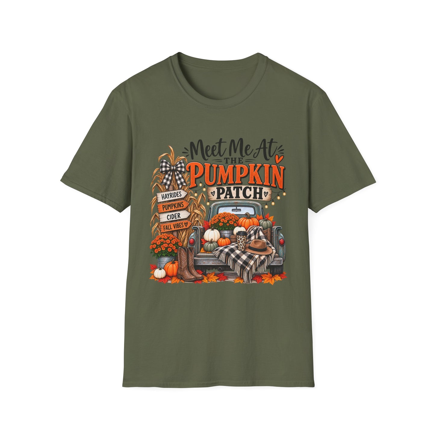 Meet Me at the Pumpkin Patch Shirt | Cute Fall Graphic Tee