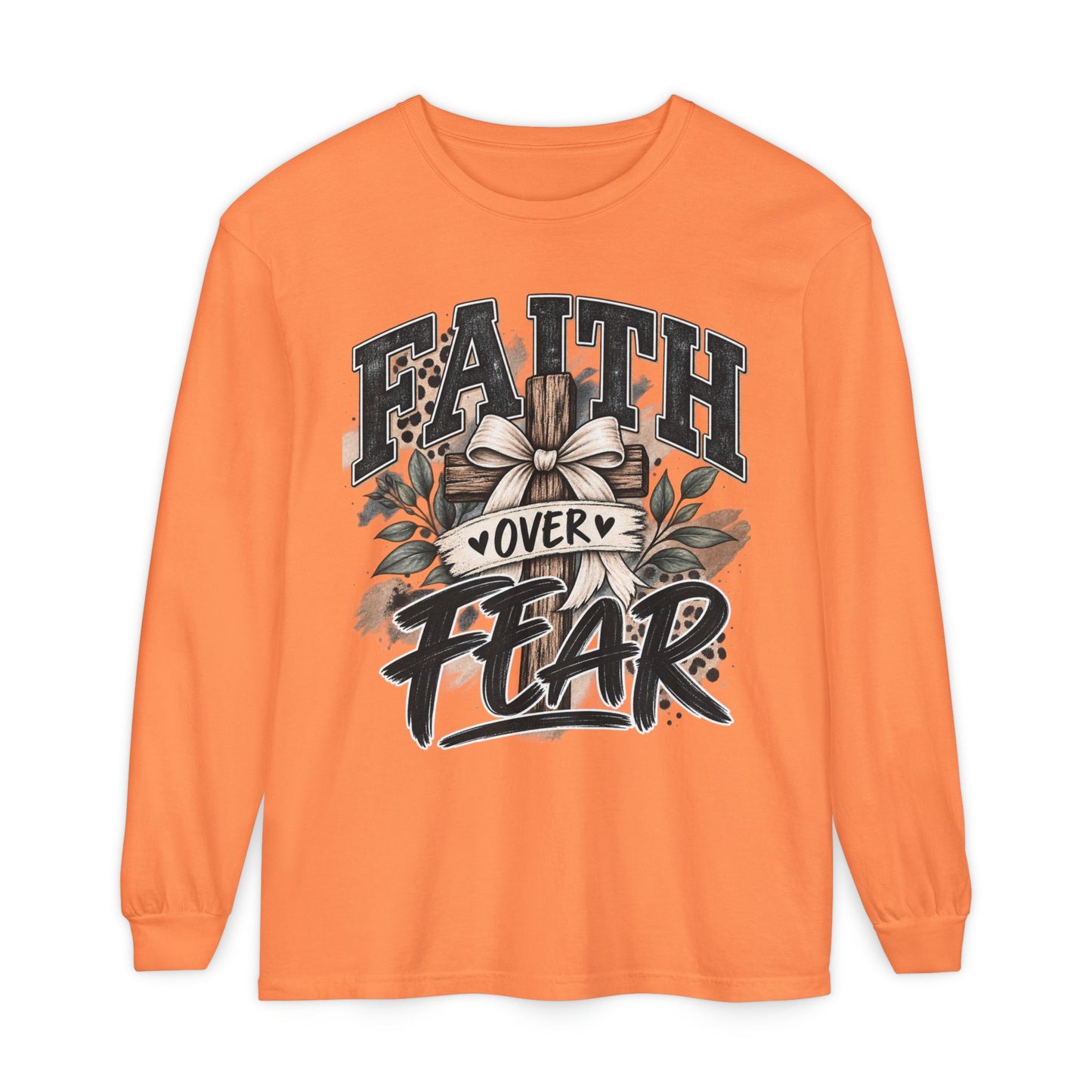 Faith Over Fear Long Sleeve Tee