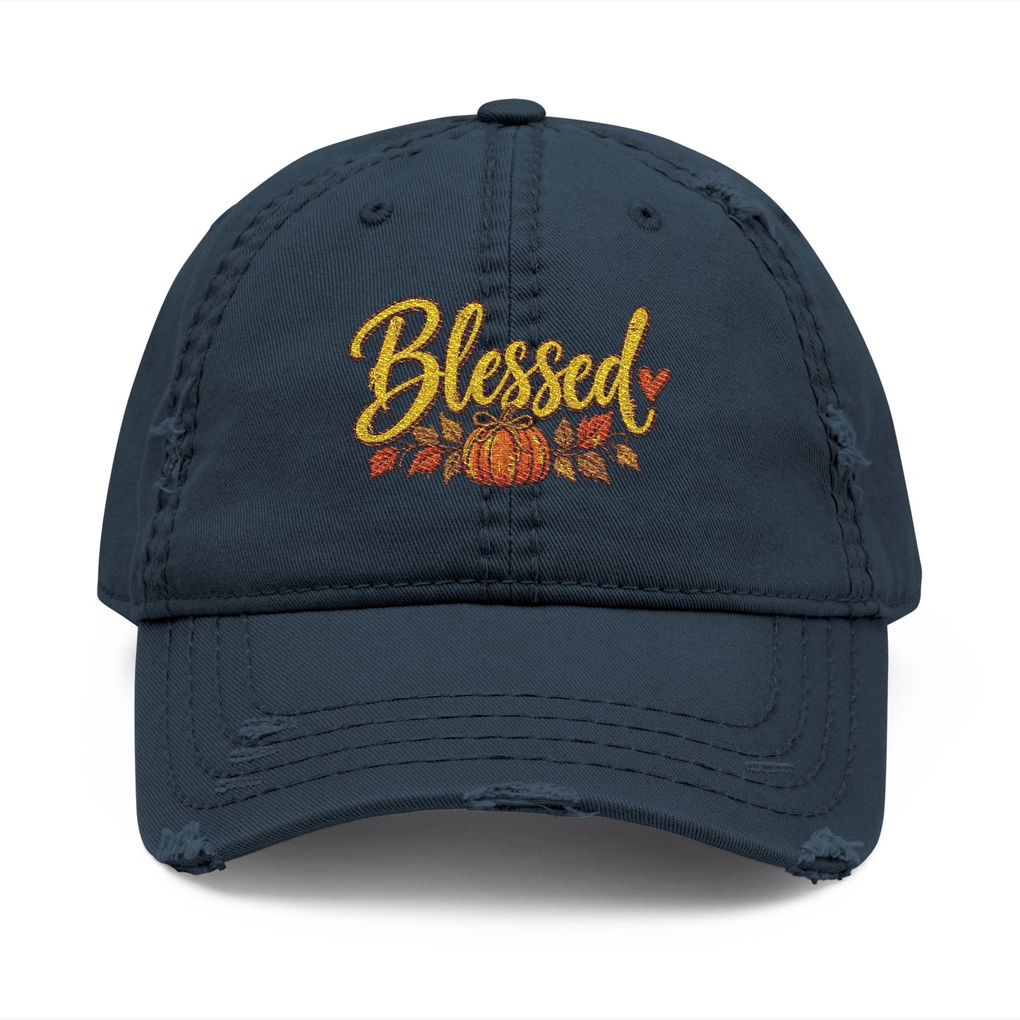 Distressed Dad Hat (Blessed)