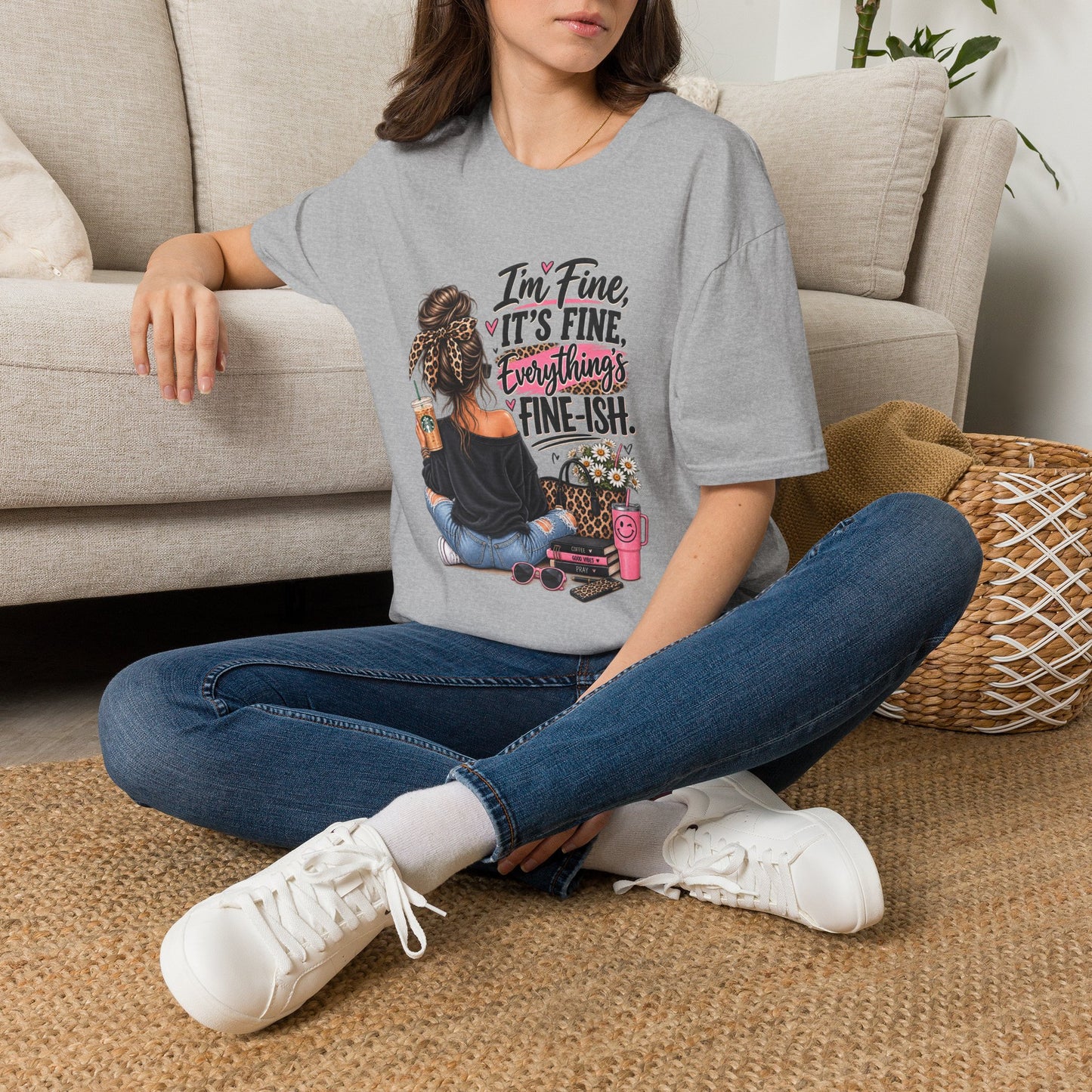 I'm Fine It's Fine Everything's Fine-ish T-Shirt