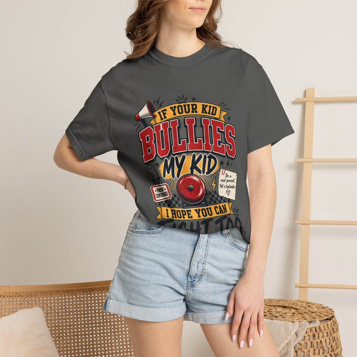 If Your Kid Bullies My Kid Graphic Tee – Anti-Bullying Parent Shirt