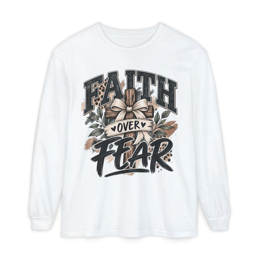 Faith Over Fear Long Sleeve Tee