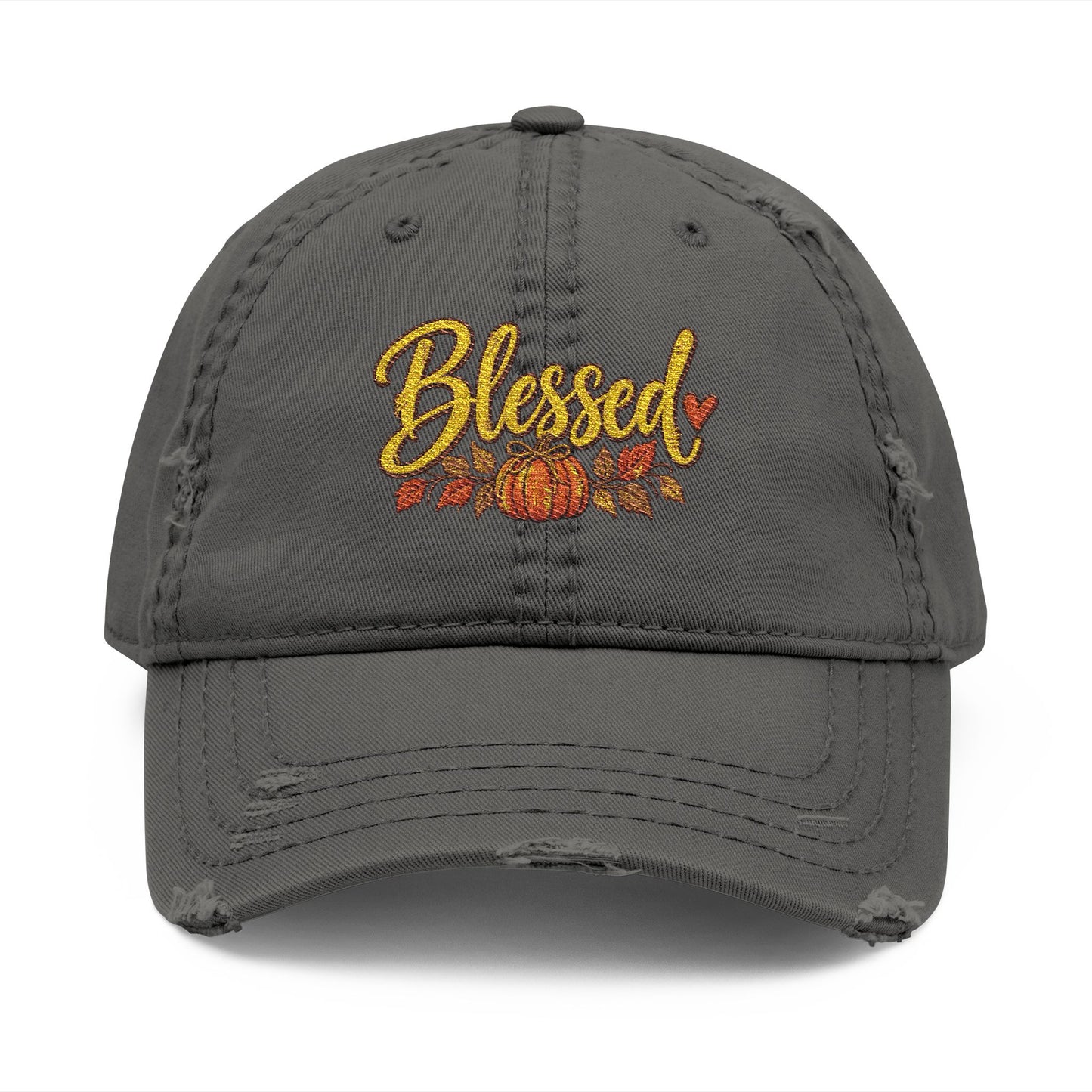 Distressed Dad Hat (Blessed)