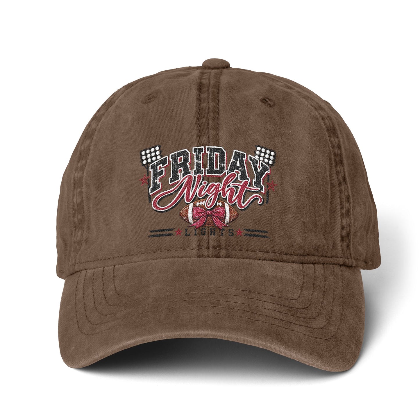 Women's Pigment-Dyed Cap with Fashion Undervisor (Embroidery)