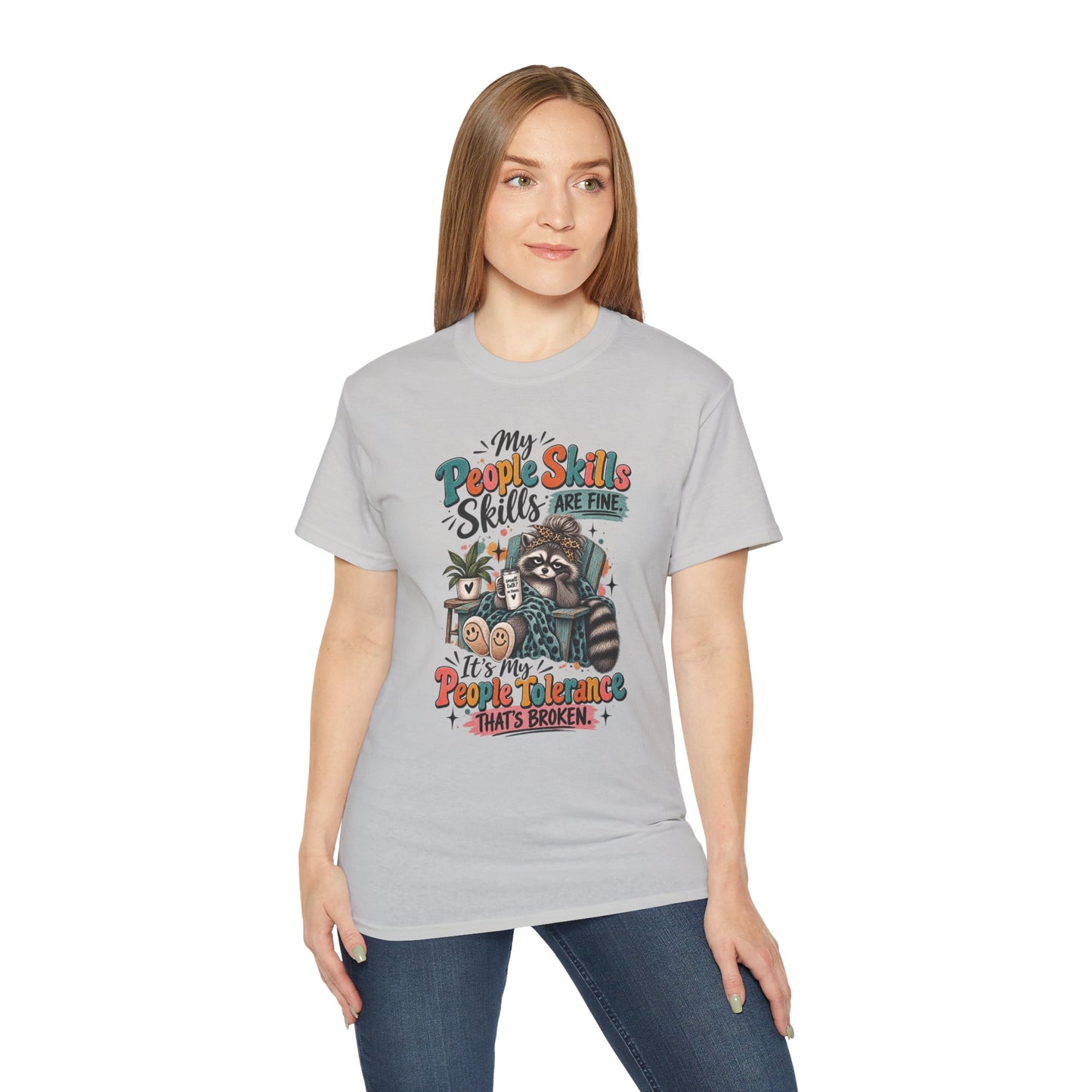 My People Skills Are Fine Sloth Shirt | Funny Graphic Tee
