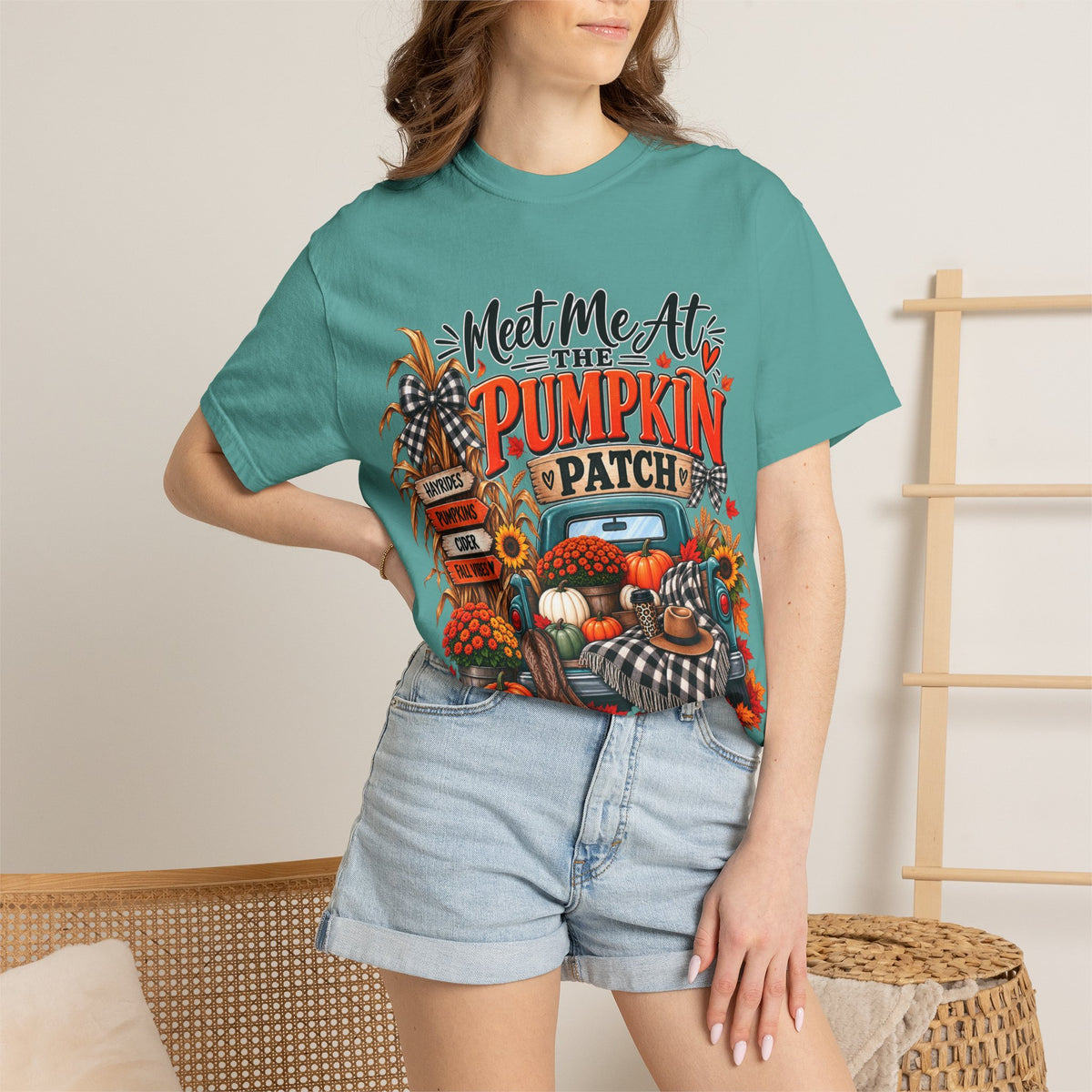Meet Me at the Pumpkin Patch Shirt | Cute Fall Graphic Tee