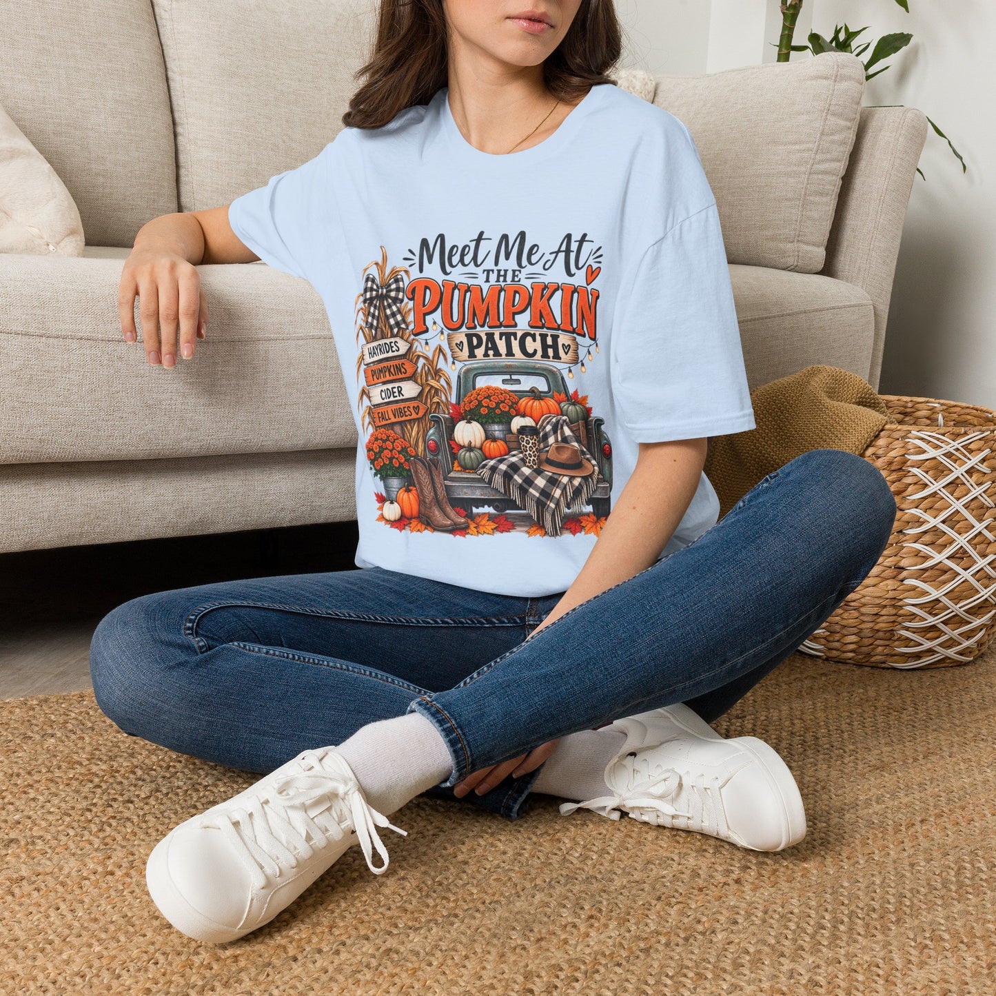 Meet Me at the Pumpkin Patch Shirt | Cute Fall Graphic Tee