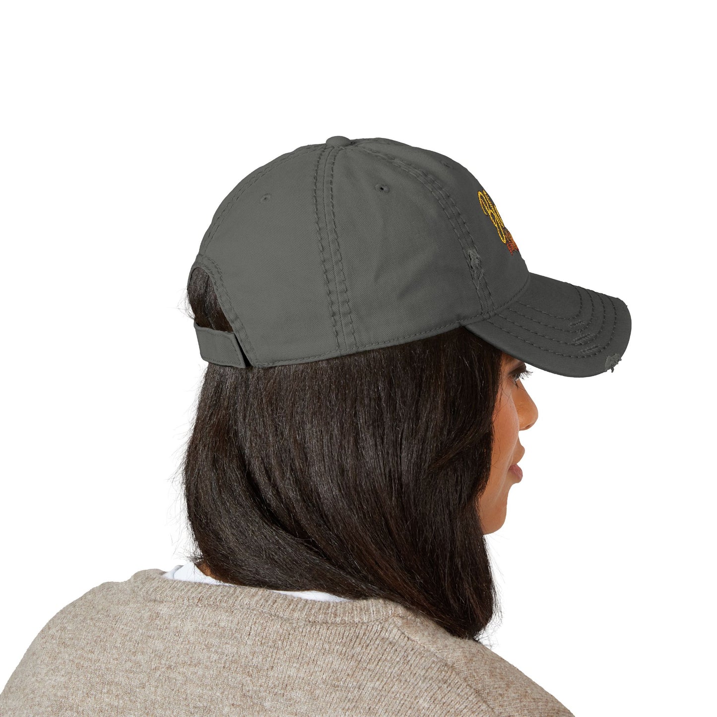 Distressed Dad Hat (Blessed)
