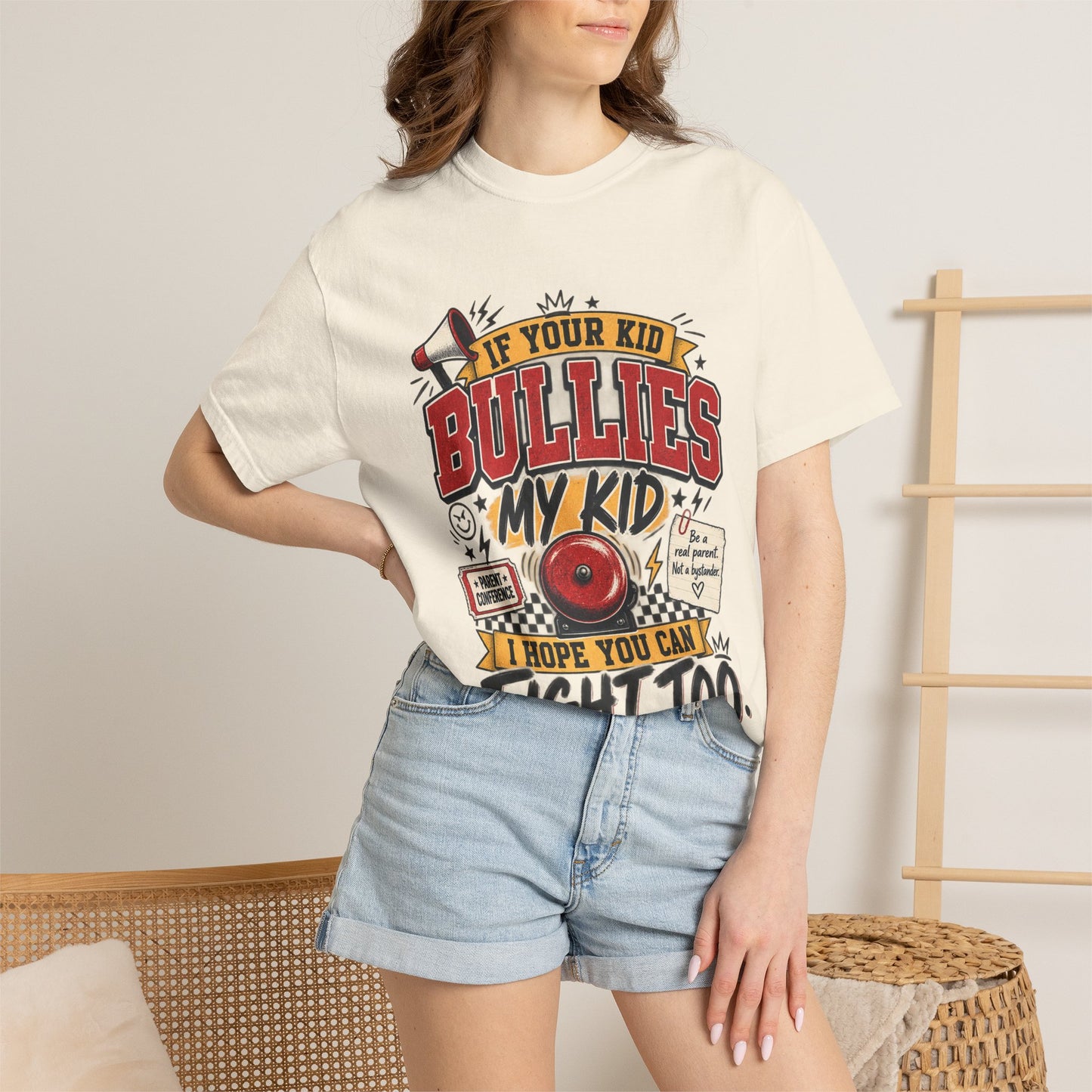 If Your Kid Bullies My Kid Graphic Tee – Anti-Bullying Parent Shirt