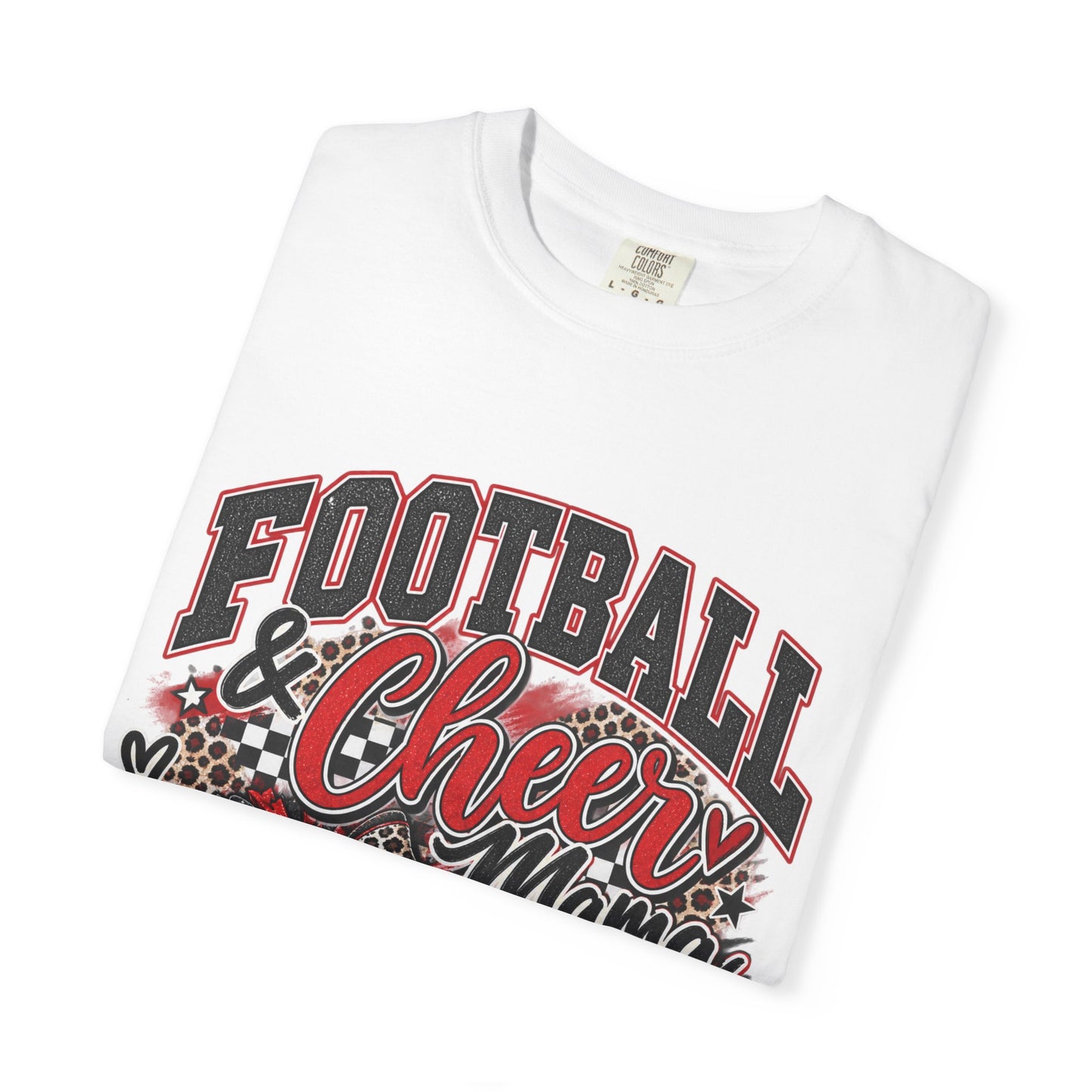 Football & Cheer Mama Game Day Graphic Tee