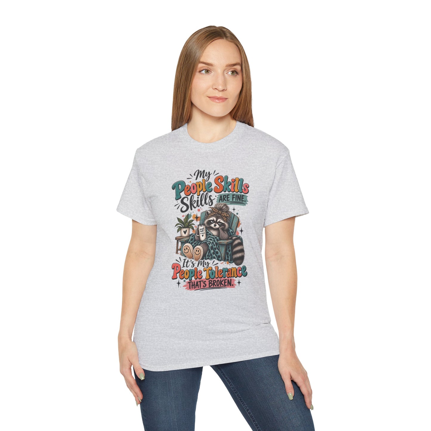 My People Skills Are Fine Sloth Shirt | Funny Graphic Tee