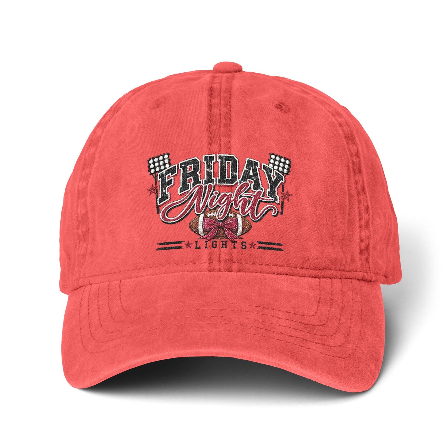 Women's Pigment-Dyed Cap with Fashion Undervisor (Embroidery)