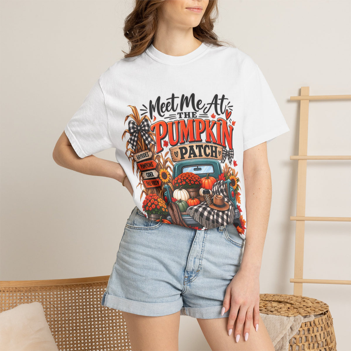 Meet Me at the Pumpkin Patch Shirt | Cute Fall Graphic Tee