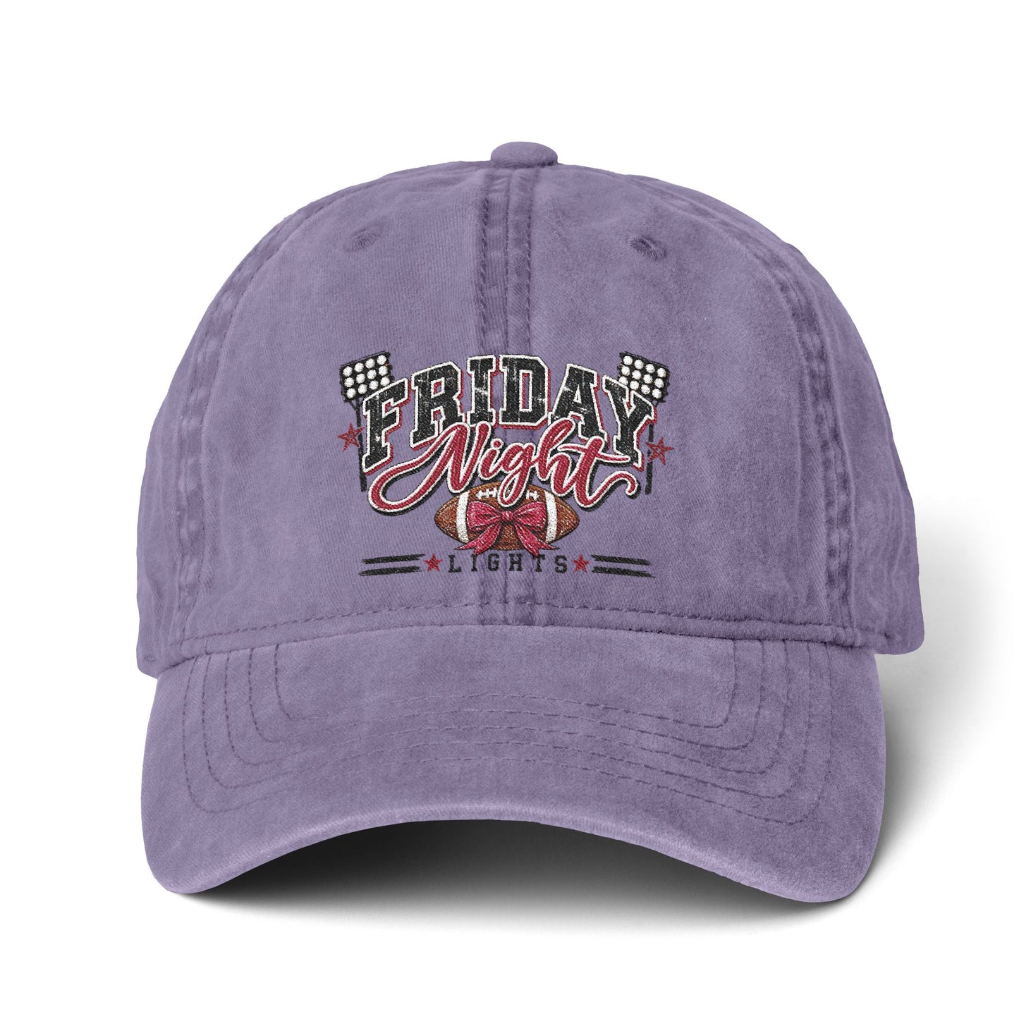 Women's Pigment-Dyed Cap with Fashion Undervisor (Embroidery)